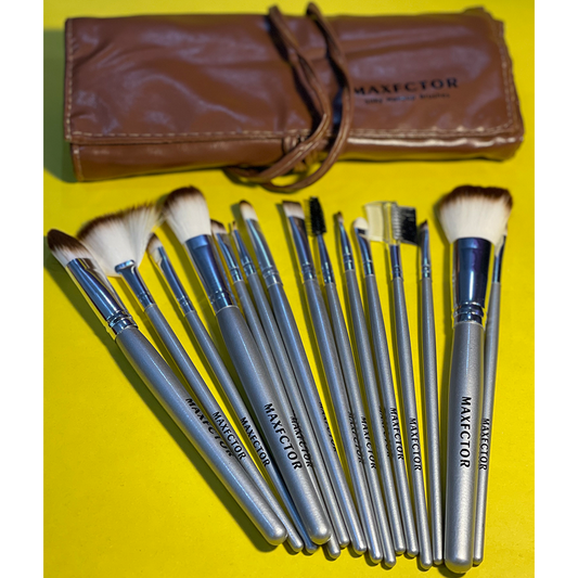 Maxfctor Silky Makeup Brushes Set 15Pcs